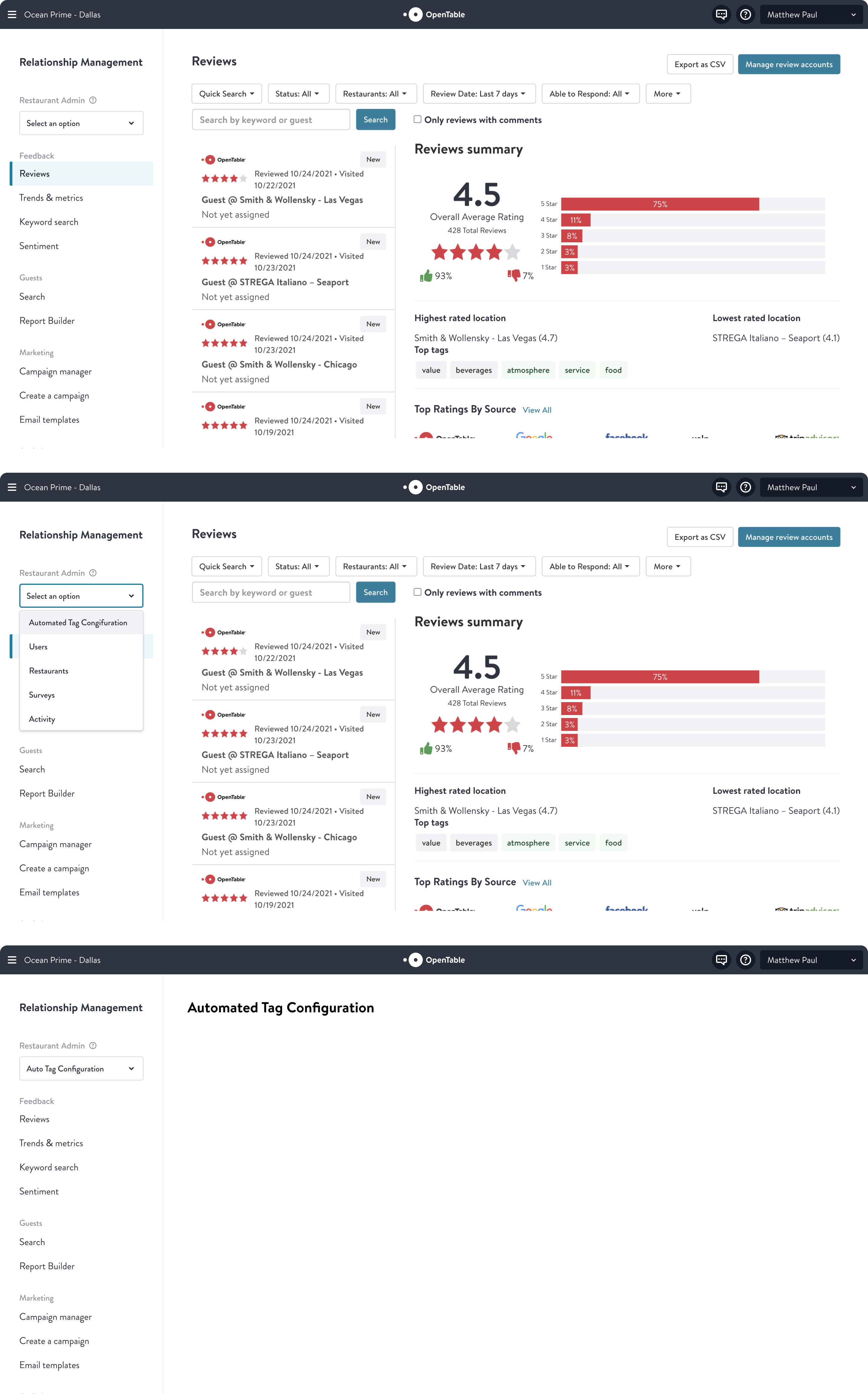 One option for improving the IA and Navigation that I explored